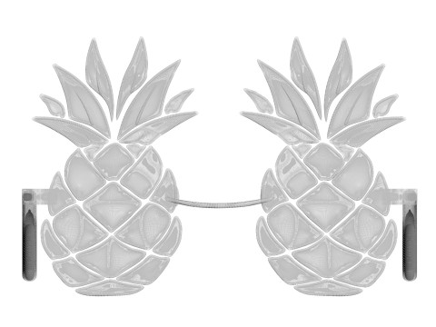 Pineapple Sunglasses 3D 모델