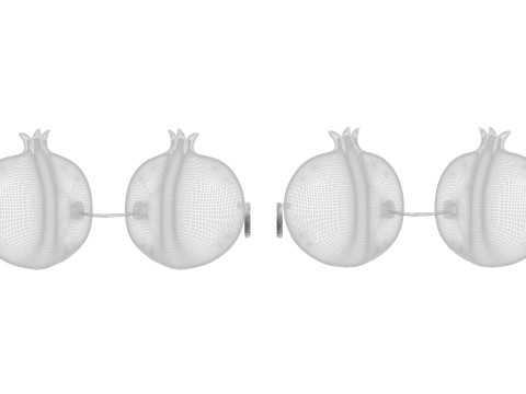 Pomegranate Sunglasses 3Dモデル