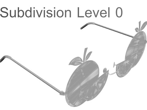 Fruit Sunglasses Collection 3D 模型