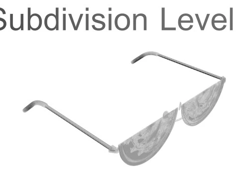 Fruit Sunglasses Collection 3D Model