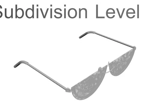 Fruit Sunglasses Collection 3D Model