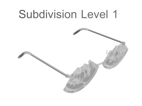 Fruit Sunglasses Collection 3D Model