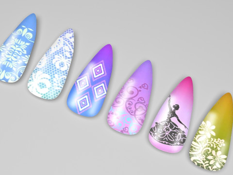 Artificial Nails Modello 3D