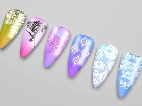 Artificial Nails Modello 3D