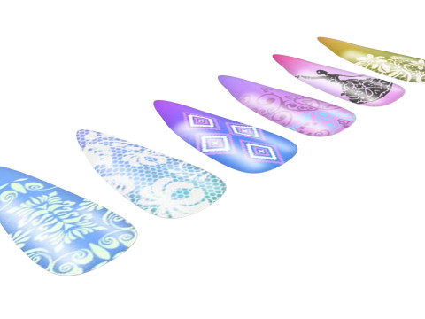 Artificial Nails Modello 3D