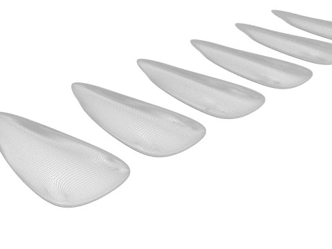 Unghie artificiali Modello 3D