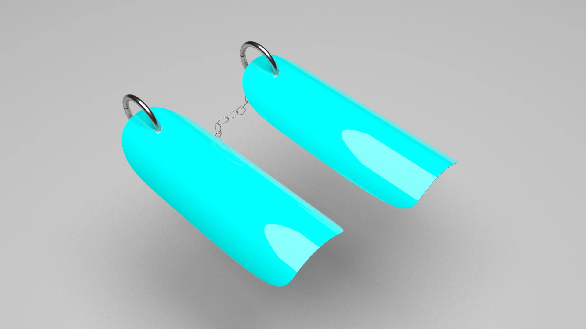 Chain For Ring For Artificial Nails 3D Model .c4d .max .obj .3ds .fbx .stl .blend 