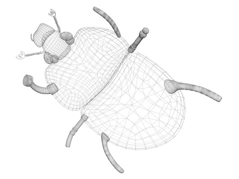 Beetle Modelo 3D