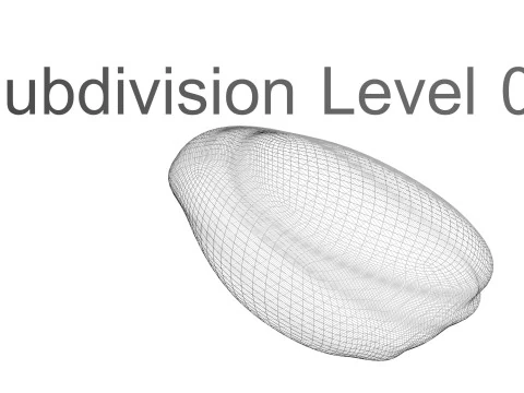 Sunflower Seeds Set 3D Model
