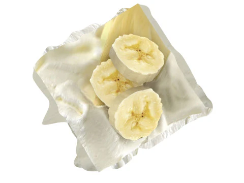 Banana Tiramisu 3D Model