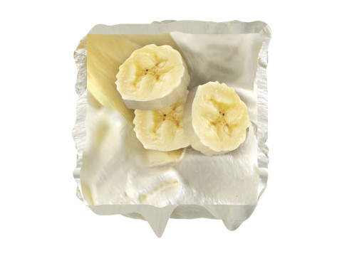 Banana Tiramisu 3D मॉडल