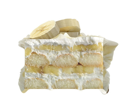 Banana Tiramisu 3D मॉडल