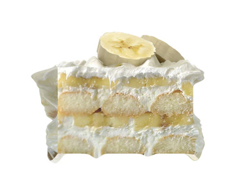 Banana Tiramisu 3D Model