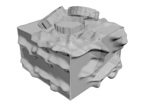 Banana Tiramisu 3D Model