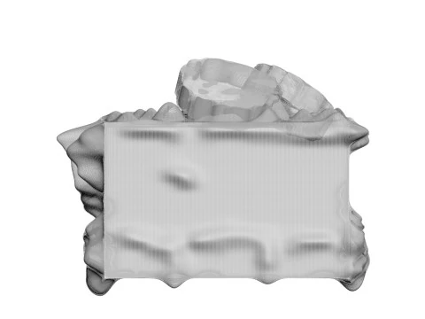 Banana Tiramisu 3D Model