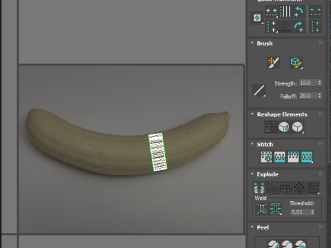 Banana Tiramisu 3D मॉडल