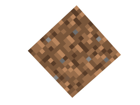 Minecraft Grass Model 3D