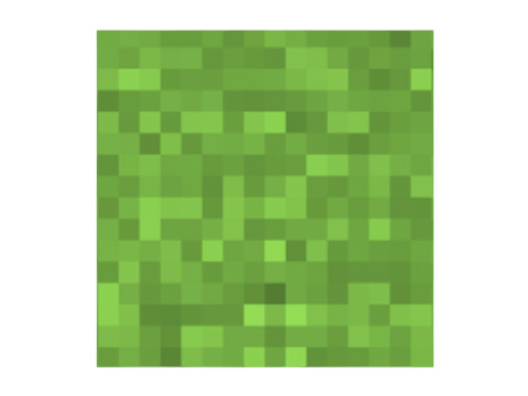 Minecraft Grass Model 3D