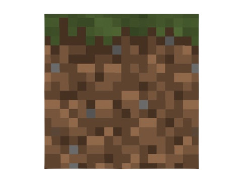 Minecraft Grass Modelo 3D