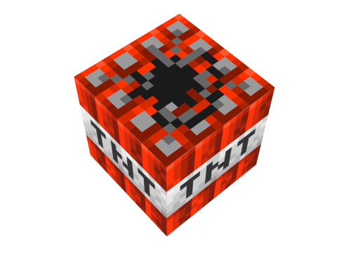 Minecraft TNT Model 3D
