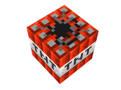 마인크래프트 TNT 3D 모델