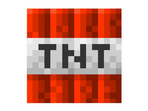 Minecraft TNT Model 3D