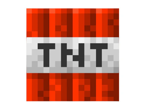 마인크래프트 TNT 3D 모델