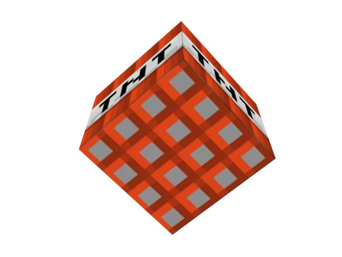 Minecraft TNT 3D-Modell