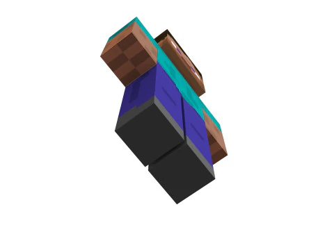 Minecraft Steve 3D Model