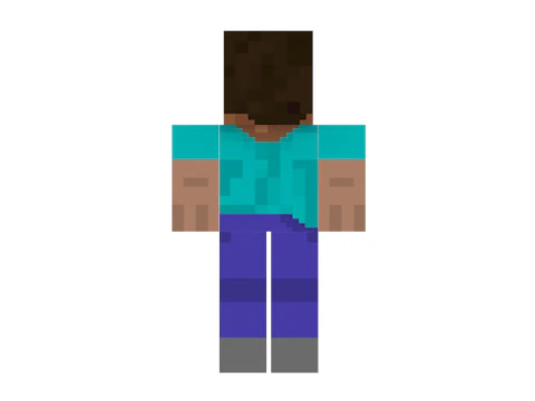 Minecraft Steve 3D Model