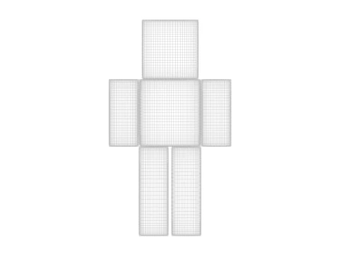 Minecraft Steve 3D Model