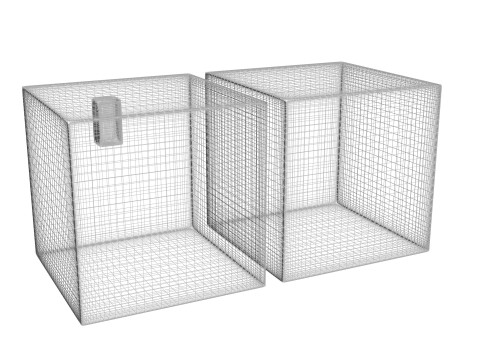 Minecraft Chests Modèle 3D