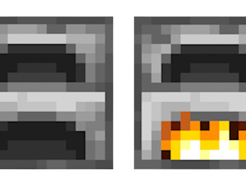 Minecraft Furnaces 3D Model