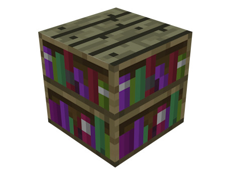 Minecraft Bookshelves 3D-Modell