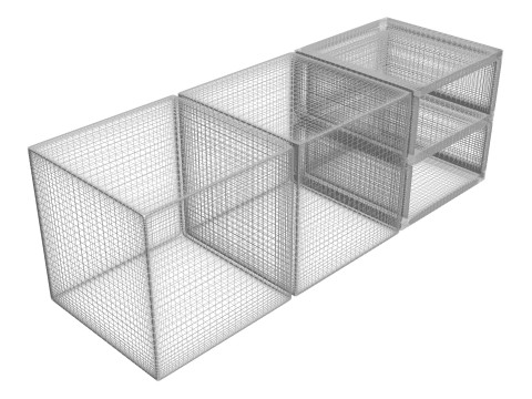 Minecraft Bookshelves 3D-Modell