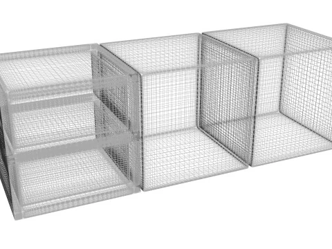 Minecraft Kitap Rafları 3D Model