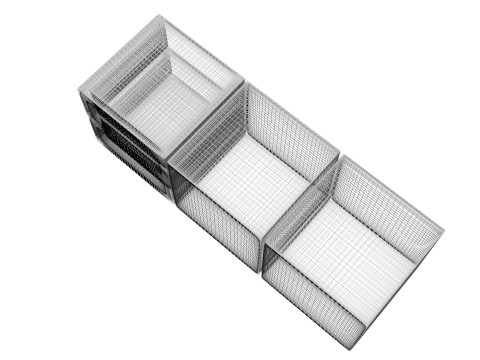 Minecraft Bookshelves 3D-Modell