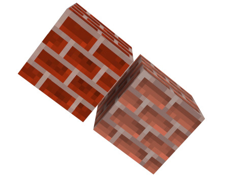 Minecraft Bricks Modelo 3D