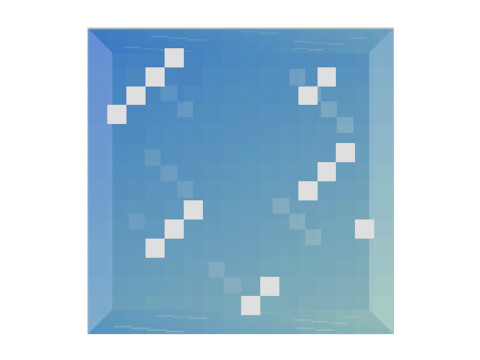 Minecraft Ice Blocks Modèle 3D