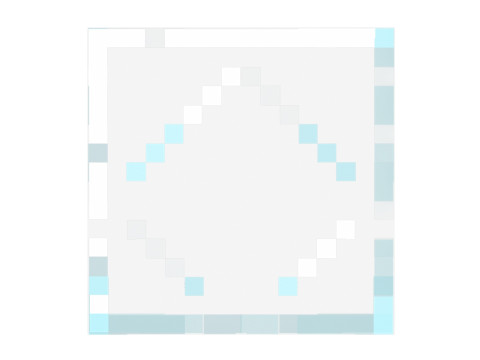 Minecraft Glass Block 3D Model