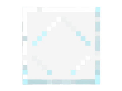 Minecraft Glass Block 3D Model