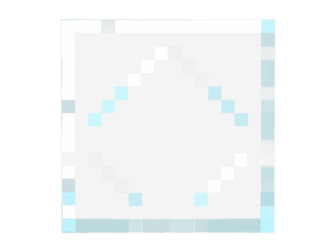Minecraft Glass Block 3D Model