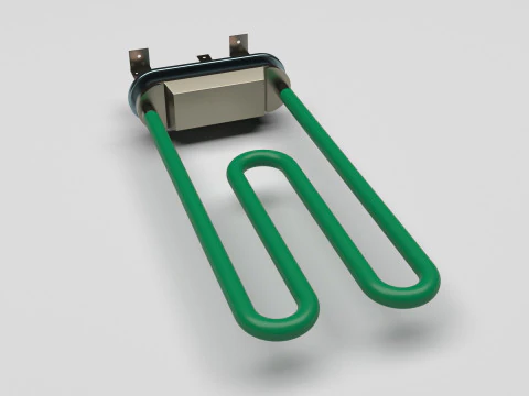 Washing Machine Heating Element 3D Model