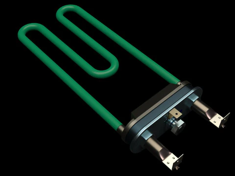 Washing Machine Heating Element 3D Model