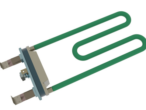 Washing Machine Heating Element 3D Model