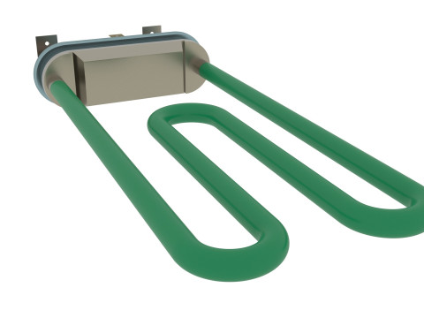 Washing Machine Heating Element 3D Model