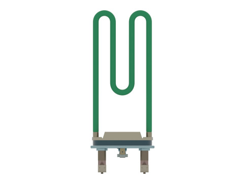 Washing Machine Heating Element 3D Model