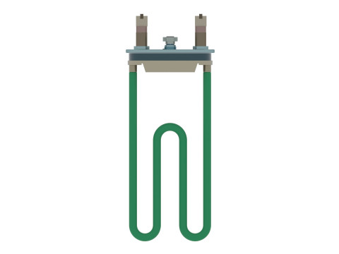 Washing Machine Heating Element 3D Model