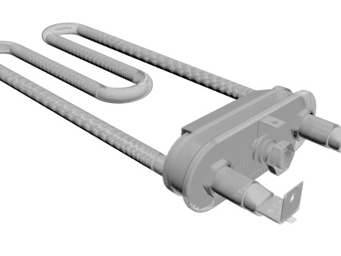 Washing Machine Heating Element 3D Model
