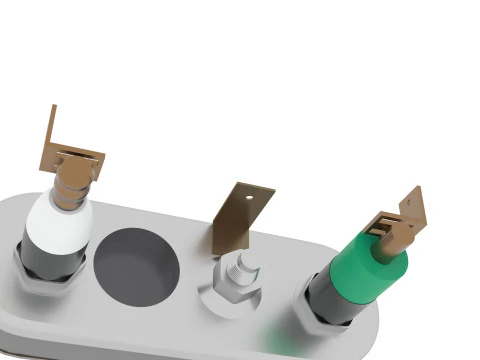 Washing Machine Heating Element 3D Model